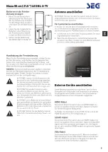 Preview for 10 page of Seg Nizza Operating Instructions Manual