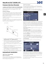 Preview for 16 page of Seg Nizza Operating Instructions Manual