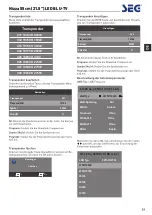 Preview for 22 page of Seg Nizza Operating Instructions Manual