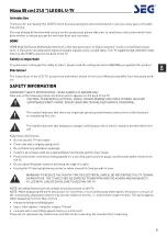 Предварительный просмотр 46 страницы Seg Nizza Operating Instructions Manual