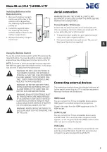 Preview for 52 page of Seg Nizza Operating Instructions Manual