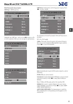 Preview for 64 page of Seg Nizza Operating Instructions Manual