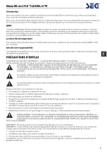 Preview for 79 page of Seg Nizza Operating Instructions Manual