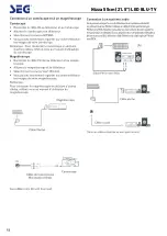 Preview for 88 page of Seg Nizza Operating Instructions Manual