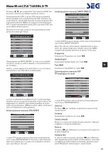 Preview for 126 page of Seg Nizza Operating Instructions Manual