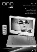 Предварительный просмотр 1 страницы Seg ONE VP 118 Instruction Manual