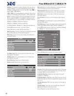 Preview for 55 page of Seg Pisa-B Operating Instructions Manual