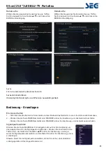 Preview for 11 page of Seg Portofino Operating Instructions Manual