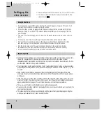 Предварительный просмотр 2 страницы Seg VCR2360IRL Instruction Manual