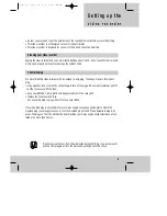 Предварительный просмотр 3 страницы Seg VCR2360IRL Instruction Manual