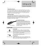 Предварительный просмотр 11 страницы Seg VCR2360IRL Instruction Manual