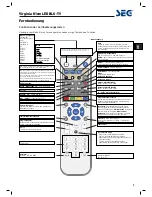 Предварительный просмотр 9 страницы Seg Virginia Operating Instructions Manual