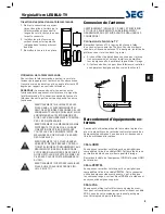 Предварительный просмотр 71 страницы Seg Virginia Operating Instructions Manual