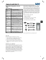 Предварительный просмотр 73 страницы Seg Virginia Operating Instructions Manual