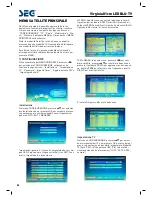 Предварительный просмотр 114 страницы Seg Virginia Operating Instructions Manual