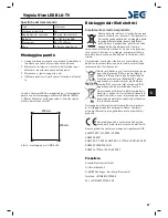 Предварительный просмотр 119 страницы Seg Virginia Operating Instructions Manual