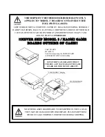 Предварительный просмотр 11 страницы Sega 999-0921 Owner'S Manual