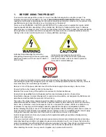 Preview for 4 page of Sega Crazy Taxi High Roller Installation & Service Manual