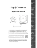 Sega Dreamcast Instruction Manual preview