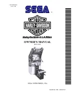 Preview for 1 page of Sega Harley Davidson & L.A Riders Owner'S Manual