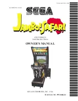 Sega Jumbo!Safari Owner'S Manual preview