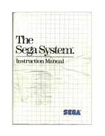 Sega Master System I Instruction Manual preview