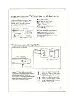 Предварительный просмотр 5 страницы Sega Master System I Instruction Manual