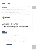 Preview for 4 page of Sega MIB Owner'S Manual