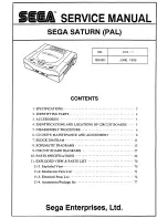 Sega MK - 80200-50 Service Manual preview