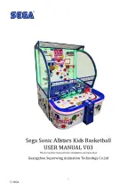 Sega Sonic Allstarts Kids Basketball User Manual preview