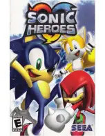 Sega Sonic Heroes Manual preview