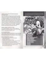 Preview for 2 page of Sega Sonic Heroes Manual