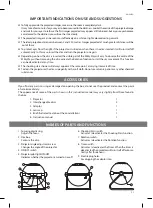 Предварительный просмотр 21 страницы Sega Star theatre Instruction Manual