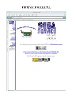 Предварительный просмотр 2 страницы Sega THE HOUSE OF THE DEAD III DELUXE Operator'S Manual