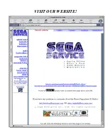 Предварительный просмотр 35 страницы Sega Universal Kit Service Manual