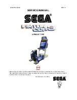 Sega Virtua Cop 3 Service Manual preview