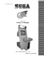 Sega World Series Baseball Super Major League Owner'S Manual preview