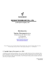 Предварительный просмотр 184 страницы Segway FUGLEMAN SGW1000F-U2 Owner'S Manual