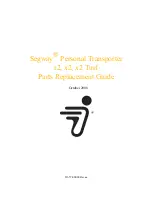 Segway Personal Transporter i2 Parts Replacement Manual preview