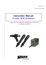 Предварительный просмотр 1 страницы Sehan Electools PYF100N Instruction Manual