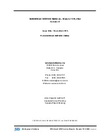 Предварительный просмотр 2 страницы SEI Industries 1518-3542 Service Manual