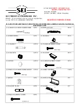 SEI BE0695 Assembly Instructions Manual предпросмотр