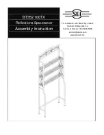 SEI BT352100TX Assembly Instruction Manual предпросмотр