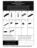 Preview for 2 page of SEI BT352100TX Assembly Instruction Manual