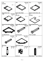 Предварительный просмотр 3 страницы SEI Carverdale Corner Vanity Sink BT7871A0TX Assembly Instructions Manual