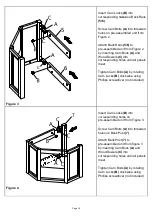 Предварительный просмотр 6 страницы SEI Carverdale Corner Vanity Sink BT7871A0TX Assembly Instructions Manual