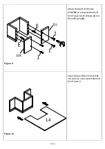 Предварительный просмотр 9 страницы SEI Carverdale Corner Vanity Sink BT7871A0TX Assembly Instructions Manual