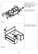 Предварительный просмотр 10 страницы SEI Carverdale Corner Vanity Sink BT7871A0TX Assembly Instructions Manual