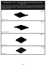 Предварительный просмотр 2 страницы SEI Catania OD662200TX Assembly Instructions Manual