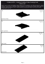 Предварительный просмотр 7 страницы SEI Catania OD662200TX Assembly Instructions Manual